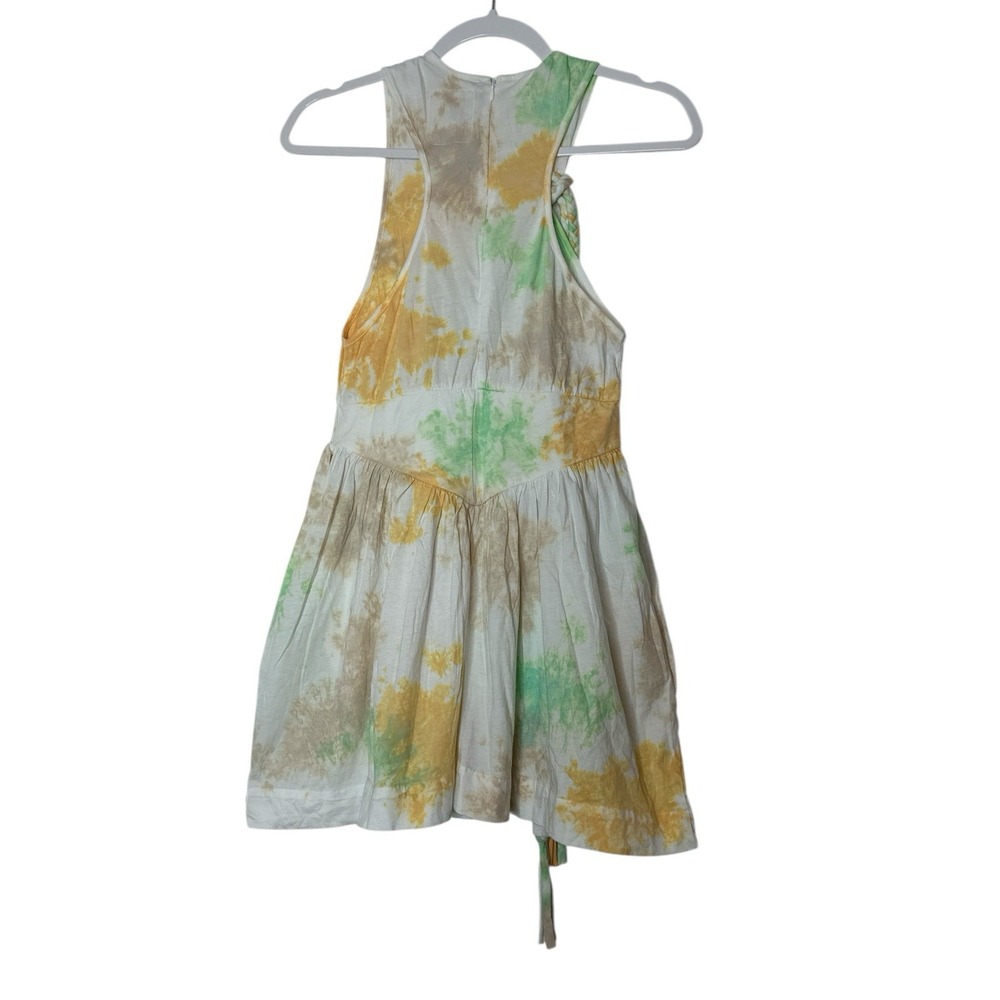 One Teaspoon Tie Dye Dress Women's Size 8 Mini Beach Sleeveless Summer New - Picture 2 of 10